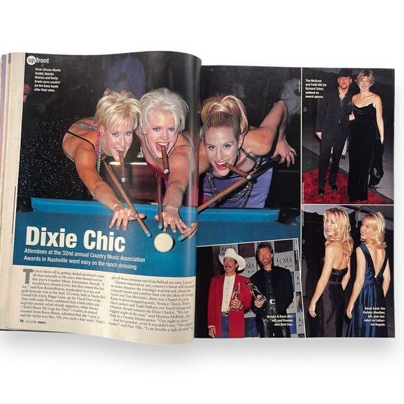 Vintage Oct 1998 People Mag Exclusive Jackie Onassis Shania Twain Paul McCartney - Picture 8 of 16
